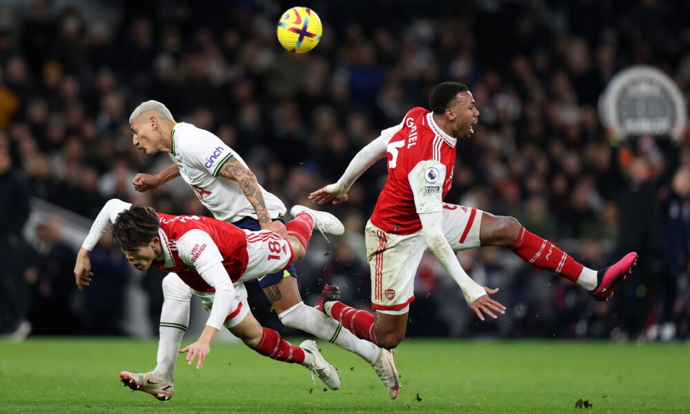 Gabriel Magalhaes and Richarlison at each other’s throats on social media after Arsenal v Tottenham Hotspur