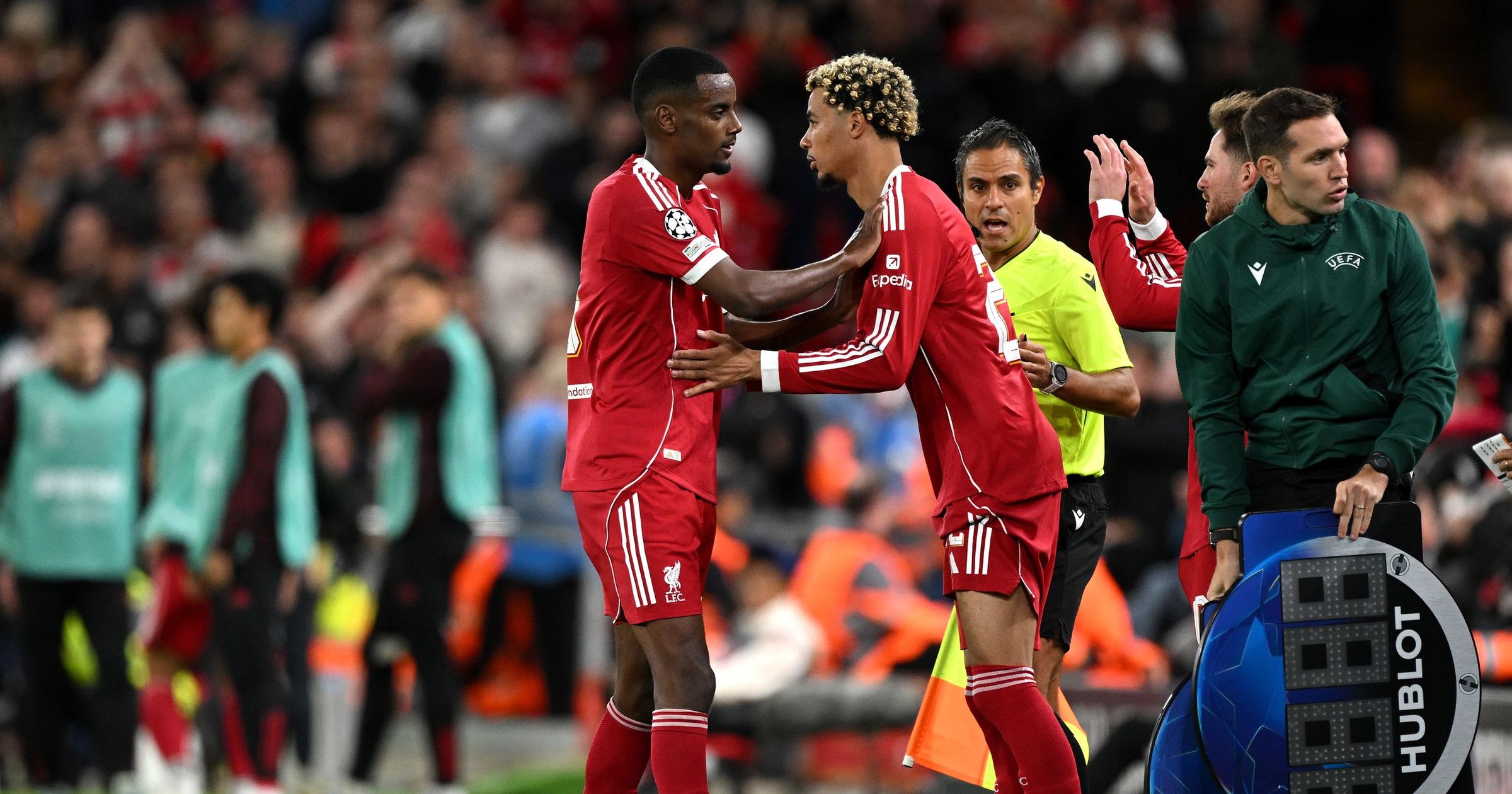 Hugo Ekitike says Alexander Isak arrival at Liverpool will help him ‘improve’ – ‘For me it’s good that he’s here’