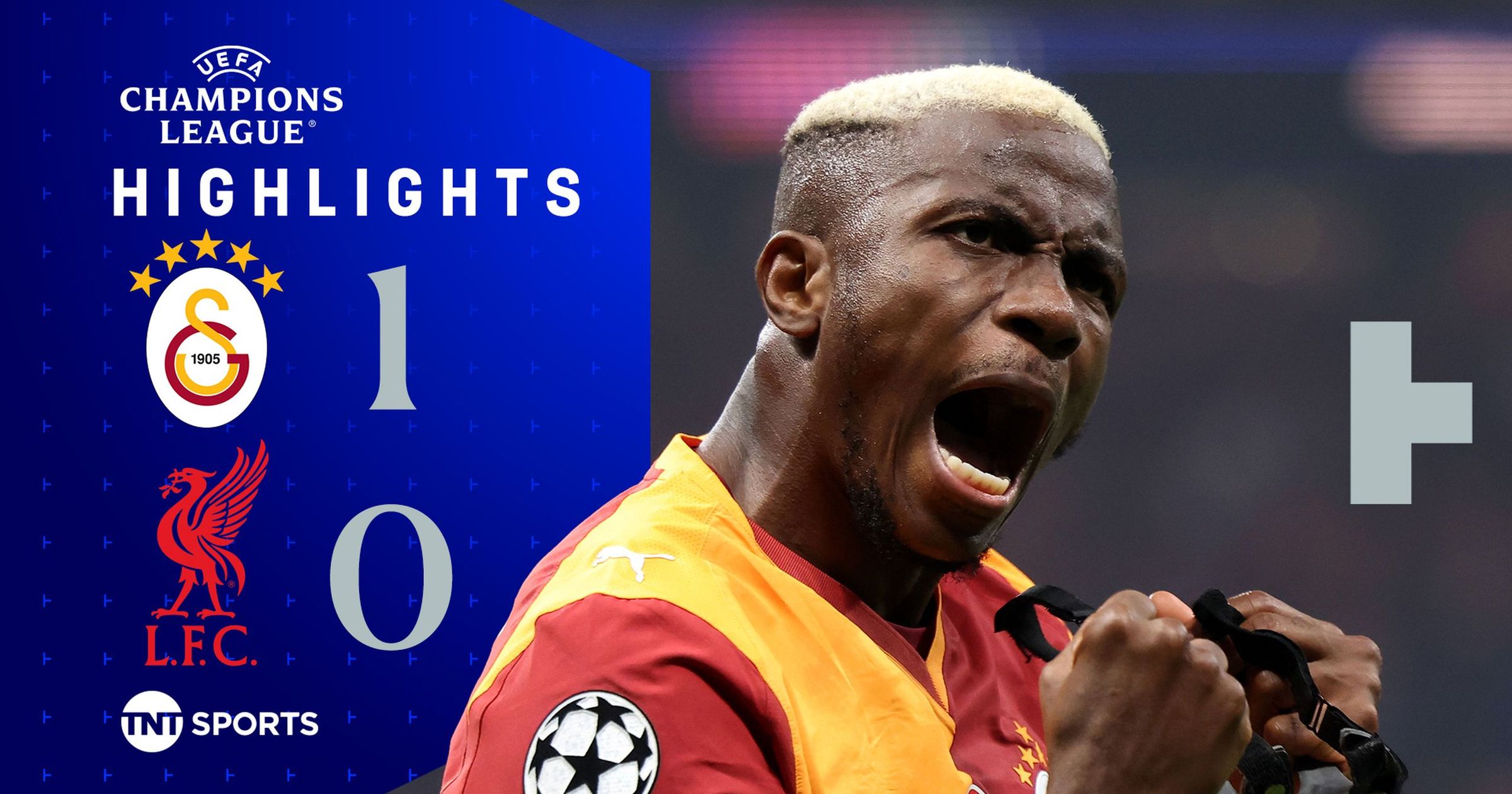 Champions LeagueHighlights: Osimhen penalty hands Galatasaray victory over Liverpool00:02:51|2 hours ago