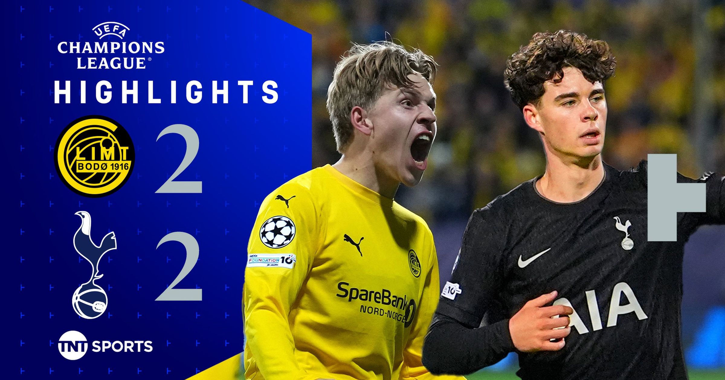 Champions LeagueHighlights: Spurs fight back to earn dramatic draw at Bodo/Glimt00:05:20|2 hours ago